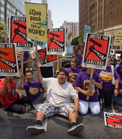 immigrant protesters